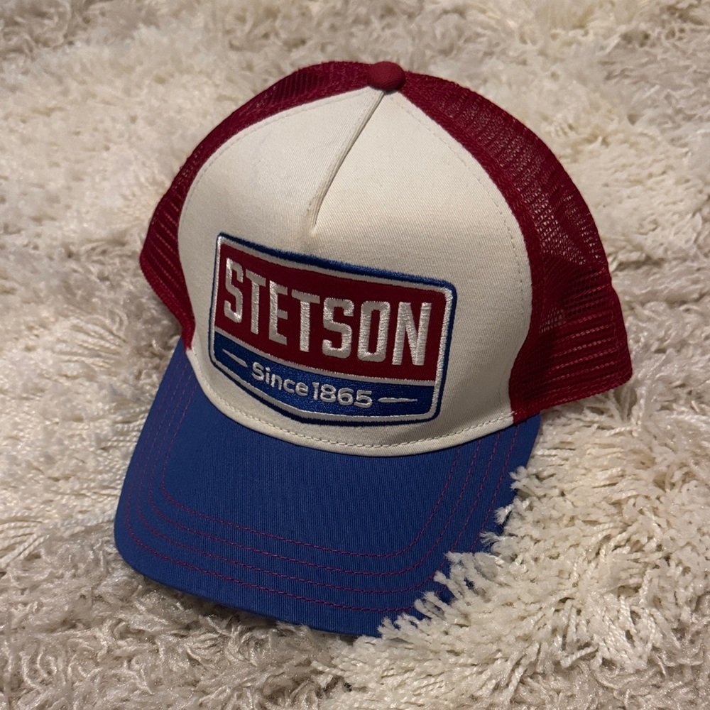Stetson RWB Gasoline Trucker Hat